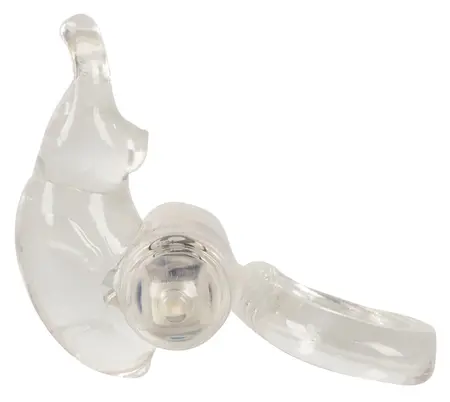Summer Hills Dual-Action Vibrating Intimate Ring Transparent TPE
