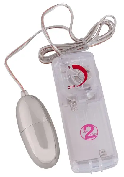 You2Toys Silver Star Vibro-Bullet Adjustable Intensity 6 cm ABS