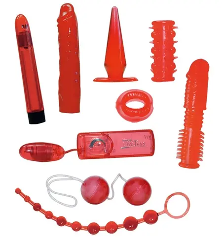 You2Toys Red Roses 9-Piece Set - Multi-Functional Intimate Kit