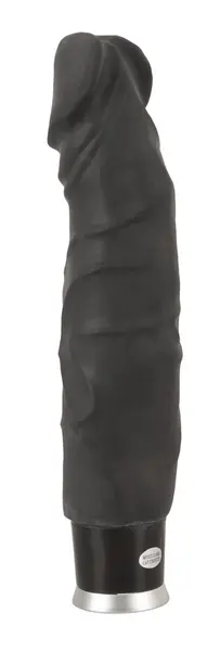 Nature Skin Big Vibe Black Flexible Vibrating Model 23cm TPR