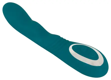 Sweet Smile Rotating G-Spot Device, Curved, 22.8 cm, Pink, Rechargeable