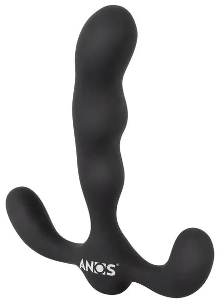 ANOS Prostate Plug 3-Motor Silicone Model, Waterproof, 13cm, Black