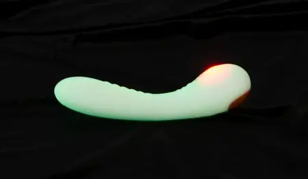 You2Toys Glow G-Spot Silicone Vibrator, Waterproof, 9 Modes, 17.9cm