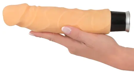 Nature Skin Big Vibe Flexible Vibrating Model 23cm TPR Material