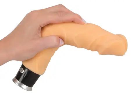 Nature Skin Big Vibe Flexible Vibrating Model 23cm TPR Material