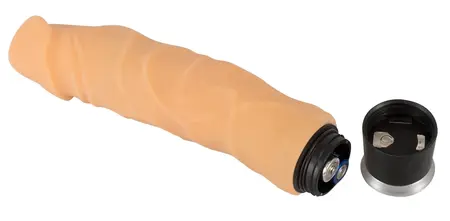 Nature Skin Big Vibe Flexible Vibrating Model 23cm TPR Material