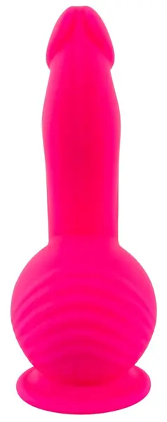 Sweet Smile Powerful Vibrator Silicone Dual Motor 19cm Black