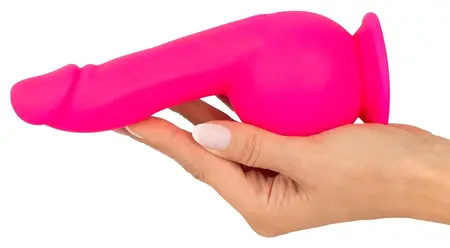Sweet Smile Powerful Vibrator Silicone Dual Motor 19cm Black