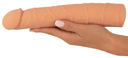 Nature Skin Extension Sleeve TPE 24cm Flexible Anatomical Design