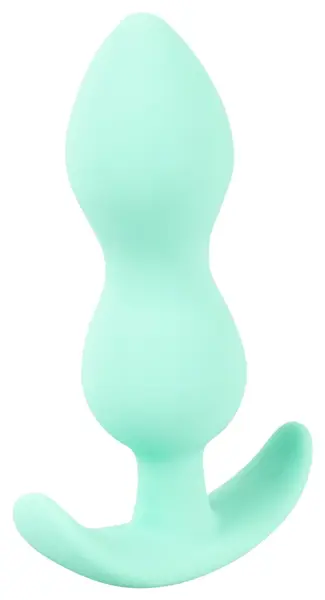 Cuties Green Silicone Mini Plug - Compact, Flexible, Silk Touch Finish