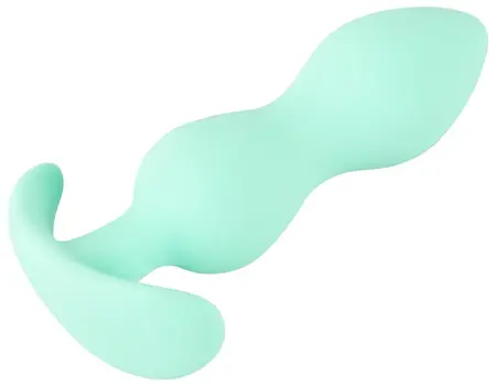 Cuties Green Silicone Mini Plug - Compact, Flexible, Silk Touch Finish
