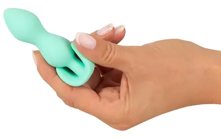 Cuties Green Silicone Mini Plug - Compact, Flexible, Silk Touch Finish