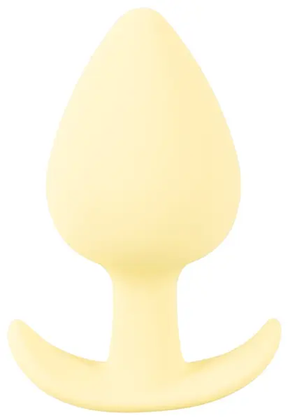 Cuties Yellow Mini Plug - Compact Silicone Model for Beginners