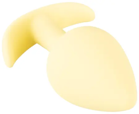 Cuties Yellow Mini Plug - Compact Silicone Model for Beginners