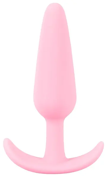 Cuties Mini Intimate Plug Rose Silicone Compact Flexible 8.4cm