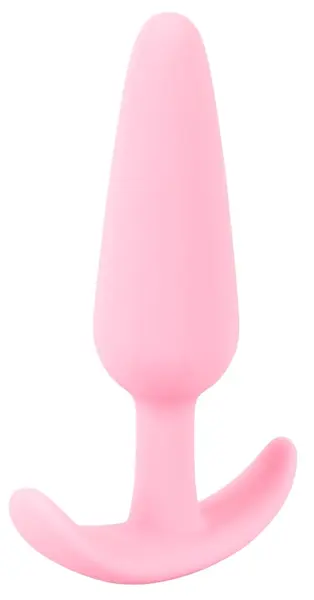 Cuties Mini Intimate Plug Rose Silicone Compact Flexible 8.4cm