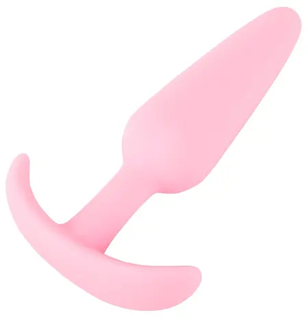 Cuties Mini Intimate Plug Rose Silicone Compact Flexible 8.4cm