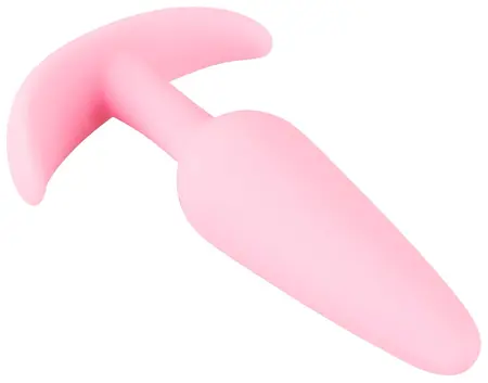 Cuties Mini Intimate Plug Rose Silicone Compact Flexible 8.4cm