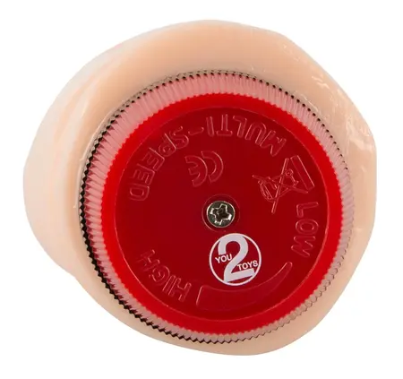 You2Toys Pasha Vibrating Intimate Device, Adjustable 23cm, Skin-Tone