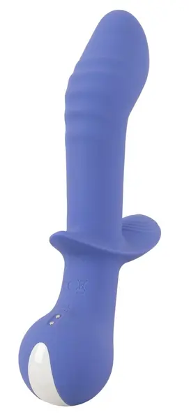 You2Toys AWAQ.U Vibrator 2 Purple Dual Motor Silicone Massager 21.6cm