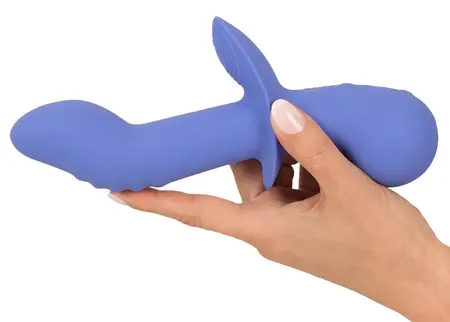 You2Toys AWAQ.U Vibrator 2 Purple Dual Motor Silicone Massager 21.6cm