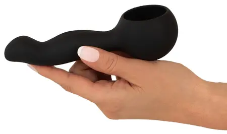 Couples Choice Wand Multi-Attachment Vibrating Massager, 21.5 cm, Black