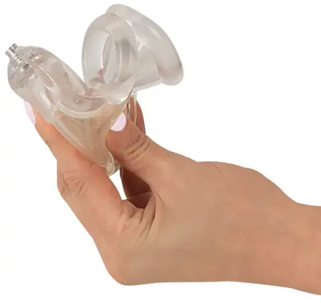 You2Toys Transparent Intimate Sleeve System with Detachable Tube 10.6 cm