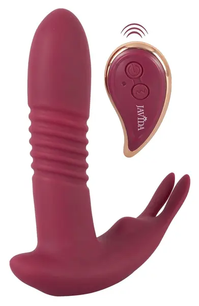 Javida RC Hands-free Vibrator 3 Functions Silicone 14.5 cm Purple