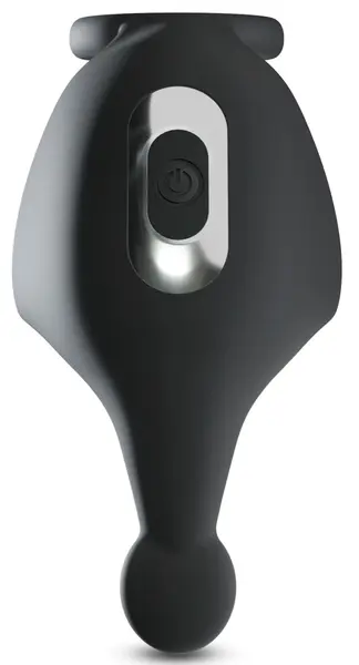 Rebel RC Remote-Controlled Intimate Ring with Ball Massager, Medium