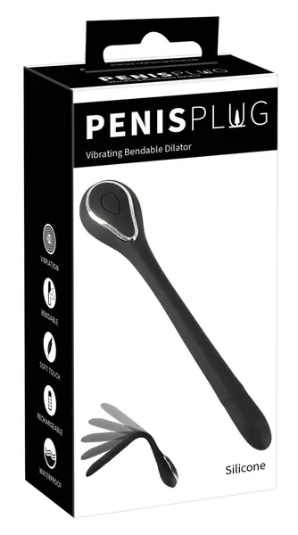 You2Toys Vibrating Bendable Dilator Intimate Silicone Device 13.5 cm