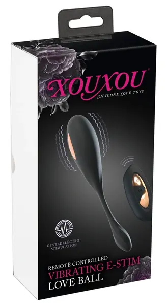 JOLT e-RC Love Ball Intimate Trainer with E-Stim & Vibration, 18.6cm, Pink