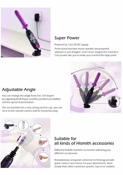 Hismith Pro Traveler 2.0 Compact Smart Machine with App Control