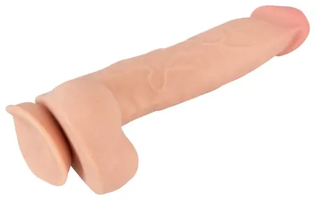 Nature Skin Intimate Machine L with Movable Surface 25cm, TPE, Suction Base