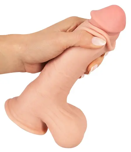 Nature Skin Intimate Model 20cm - Flexible System, Suction Base, TPE