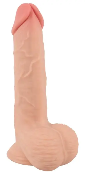Nature Skin Flexible Model S 19 cm with Movable Surface, Suction Base