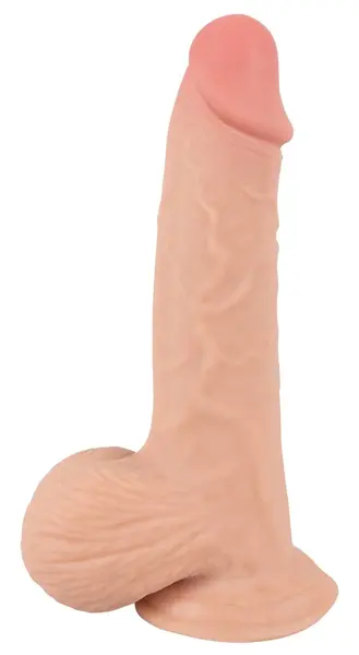 Nature Skin Flexible Model S 19 cm with Movable Surface, Suction Base