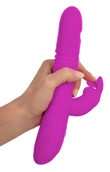 Sweet Smile Thrusting Pearl Ra Pink Dual-Action Intimate Device 26cm