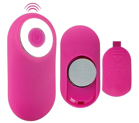 Sweet Smile RC Flexible Dual-Motor Silicone Vibrator, Pink, 11cm