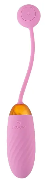 SVAKOM Ella Neo Pink - Interactive Vibro-Ball with App Control, 21 cm