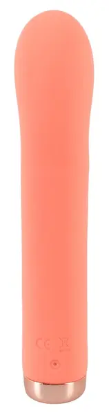 Peachy Mini Rabbit Vibe Soft Touch Silicone 10 Modes Pastel Pink 16.7cm