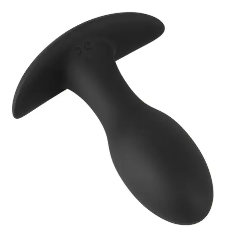 ANOS Mini Plug Vibrating Silicone Black 20 Modes Compact Size