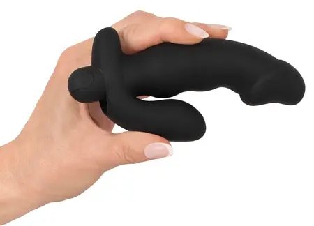 ANOS Prostate Massager Vibe System Silicone Black 14cm USB Rechargeable
