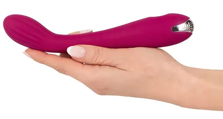 Sweet Smile Curved Stimulator G-Spot, 12 Modes, USB, Purple, 20 cm