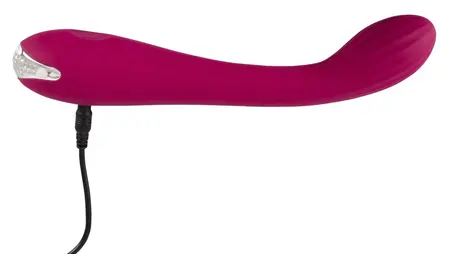 Sweet Smile Curved Stimulator G-Spot, 12 Modes, USB, Purple, 20 cm