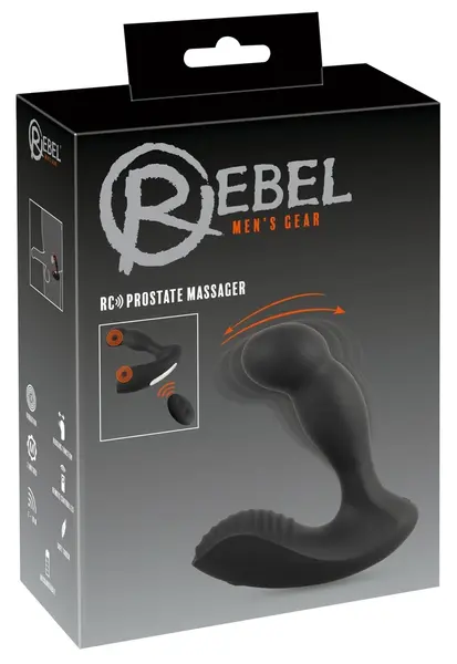 Rebel RC Intimate Massager Prostate Model with Remote Control 13.1 cm