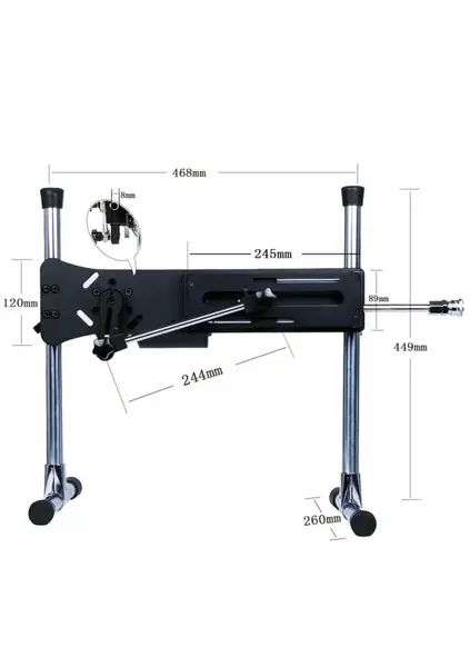 Hismith Pro 1+ Smart App Machine 2.0 - Premium Adjustable System