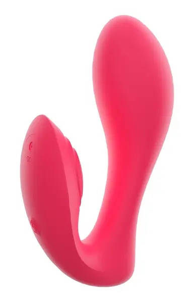 Sweet Smile G-Spot Panty Vibrator Dual Motor Silicone Pink 12.8cm