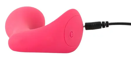 Sweet Smile G-Spot Panty Vibrator Dual Motor Silicone Pink 12.8cm