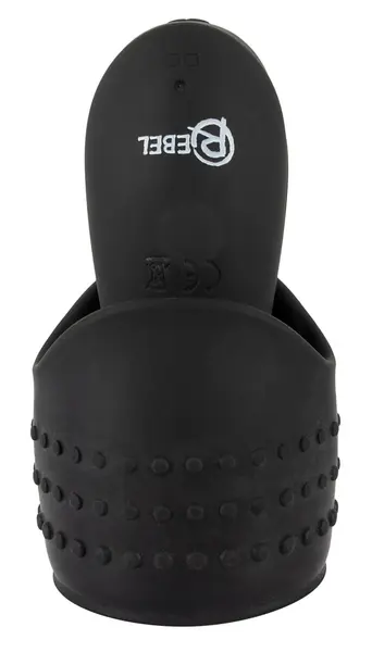 Rebel 3Di Glans Stimulation Device with Flexible Dilators, Black