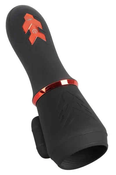 Rebel Dual Motor Intimate Stimulator Compact Waterproof Black 16.9cm